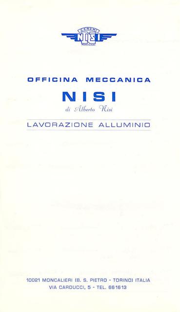 Nisi catalog (1975)