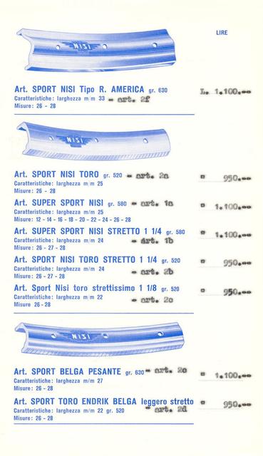 Nisi catalog (1975)