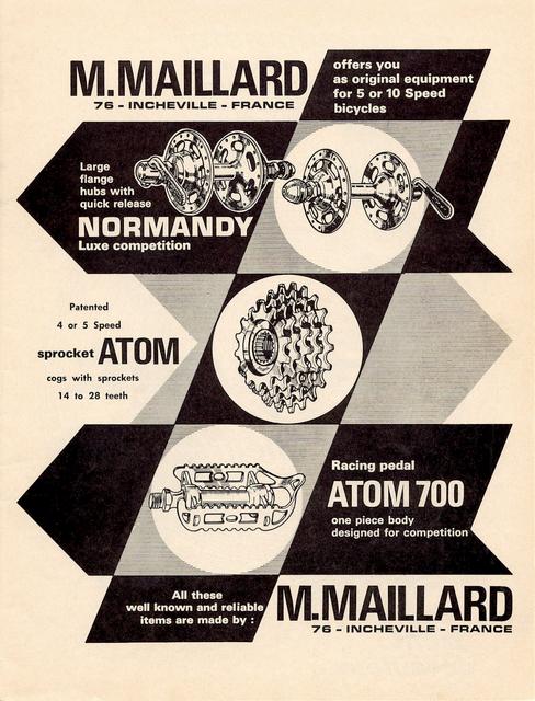 Maillard / Atom / Normandy advertisement (07-1966)