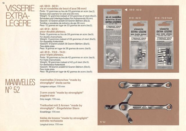 Stronglight catalog # 25 (1980)