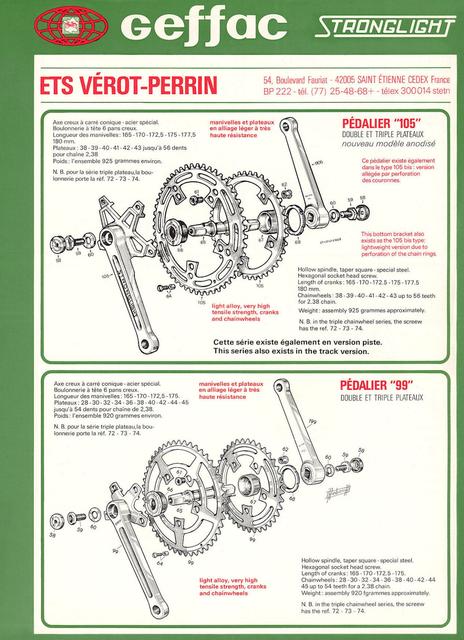 Stronglight brochure (1976)