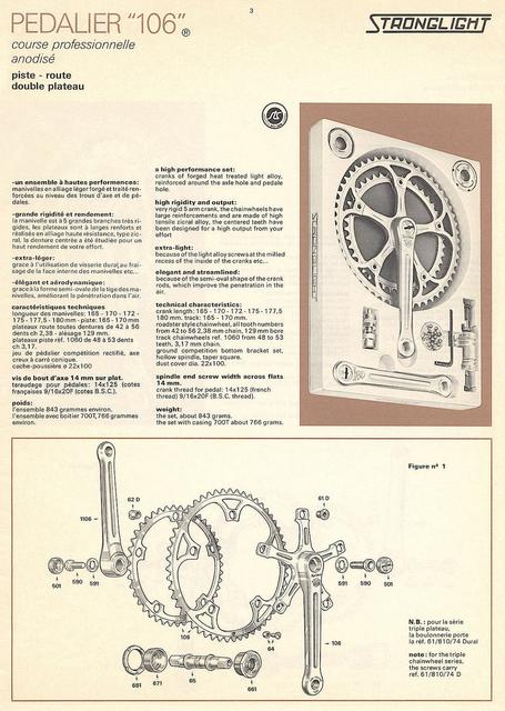 Stronglight catalog # 26 (1982)