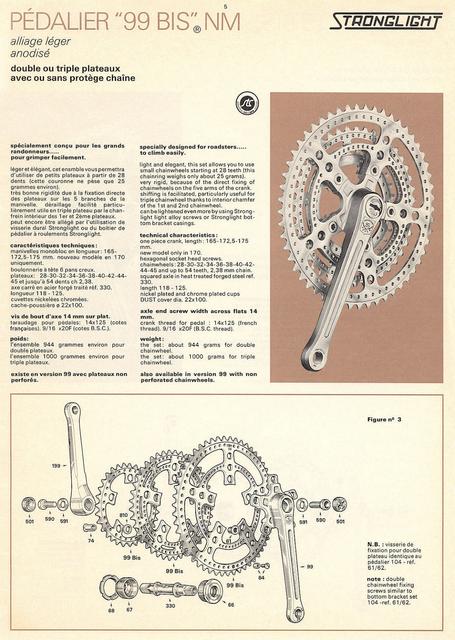 Stronglight catalog # 26 (1982)