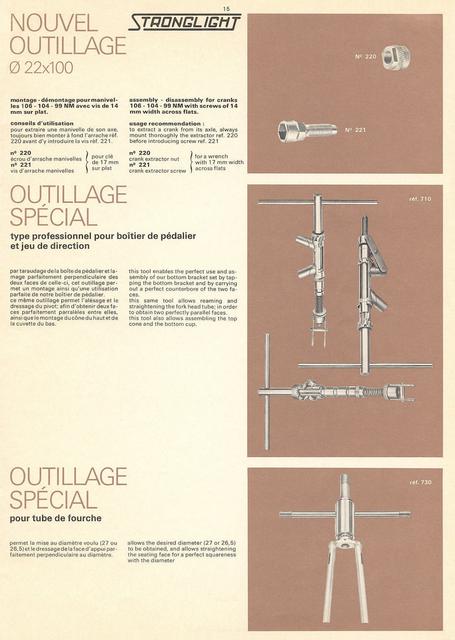 Stronglight catalog # 26 (1982)