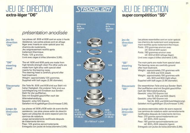 Stronglight catalog # 24 (1978)