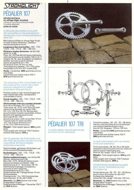 Stronglight catalog # 27 (1984)