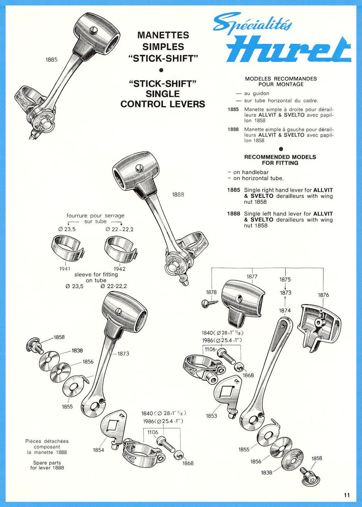 Huret catalog (1974)