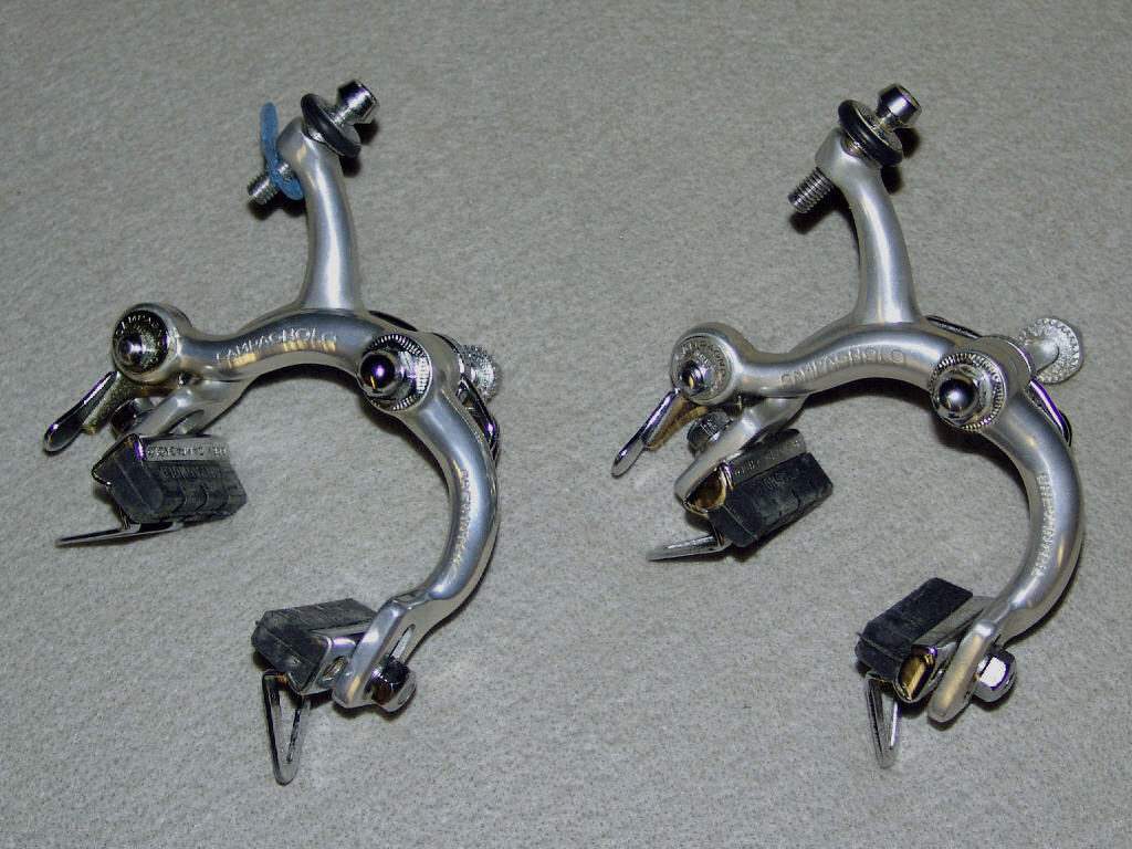 <--------- NO LONGER FOR SALE ---------> Campagnolo Record brake set - 1973 to 1977 (NOS)
