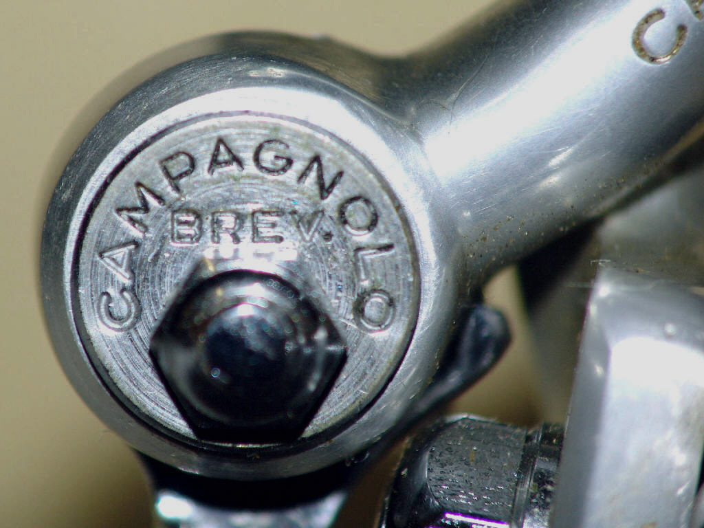 <--------- NO LONGER FOR SALE ---------> Campagnolo Record brake set - 1973 to 1977 (NOS)