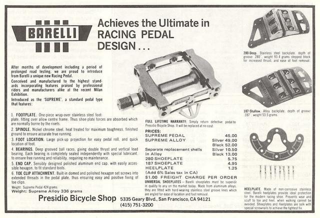Barelli advertisement (06-1977)