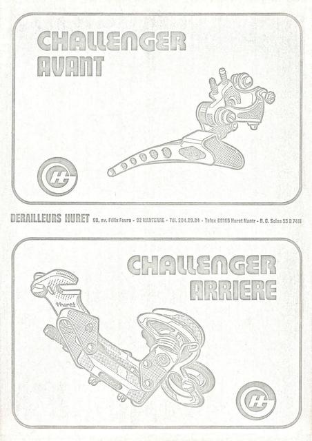 Huret Challenger product introduction  (1973)