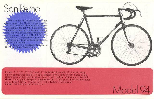 Falcon catalog (1974)