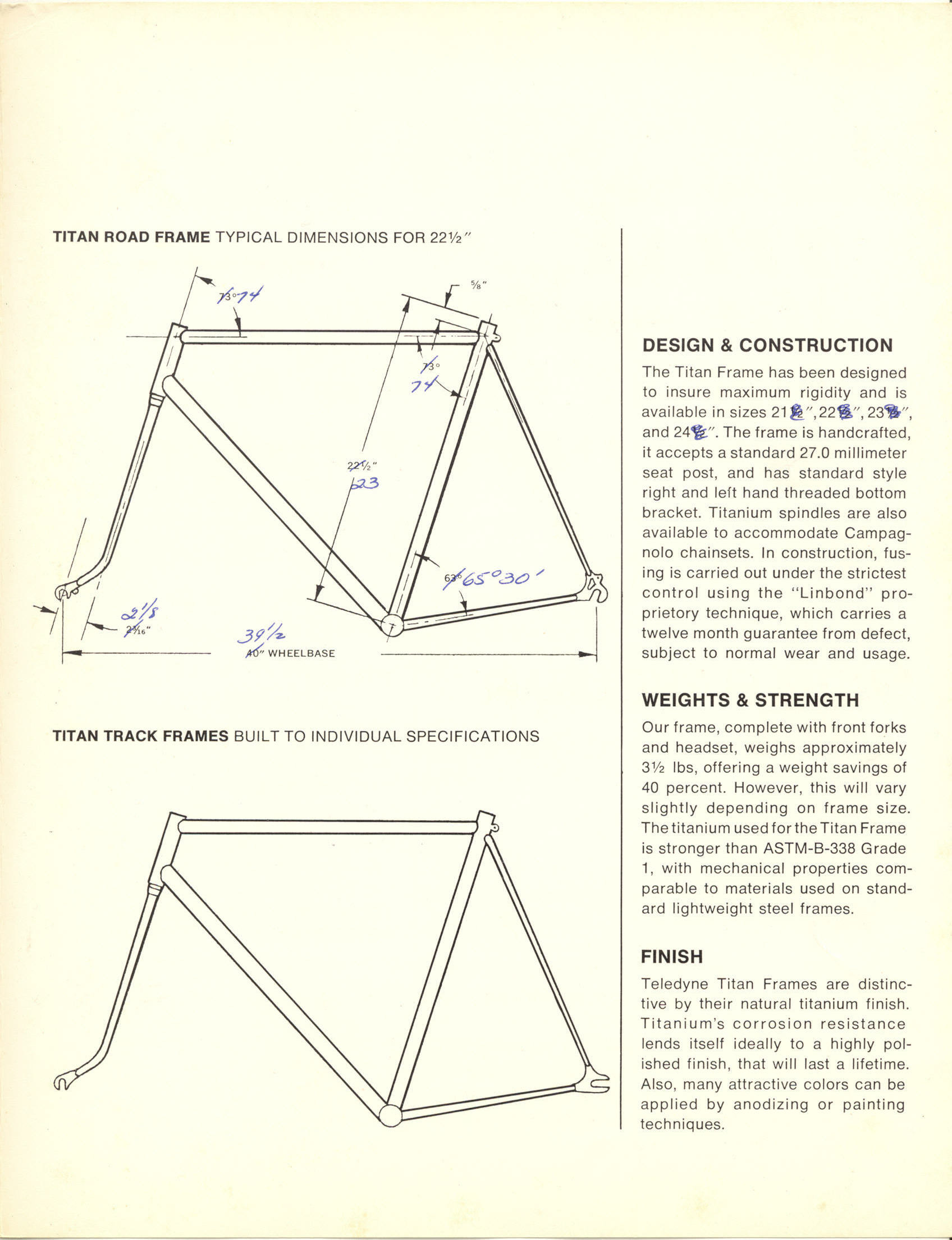 Teledyne Titan catalog (1973)