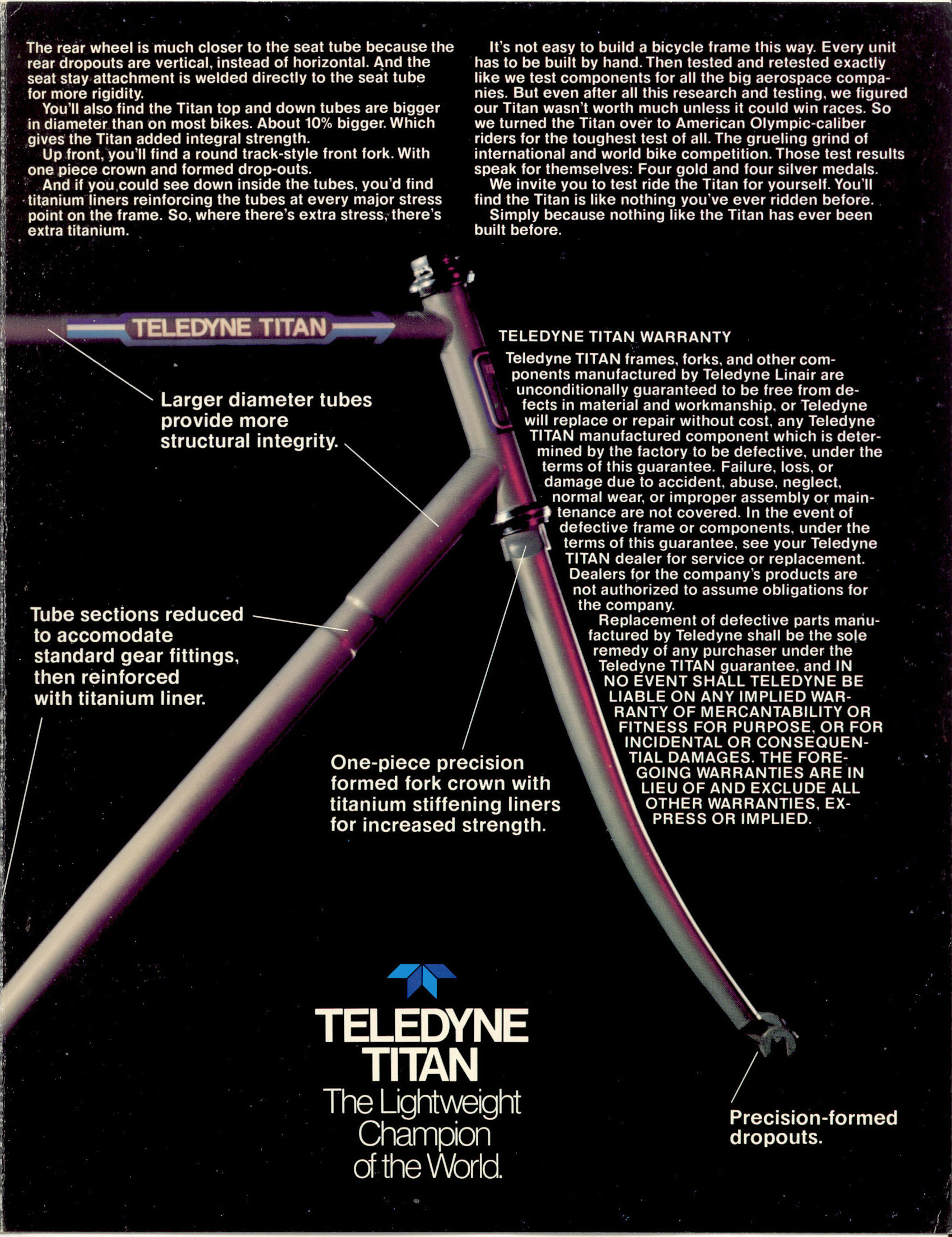 Teledyne Titan catalog (1974)