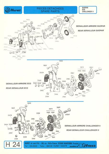 Huret catalog (1978)