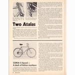 <------ Bicycling Magazine 05-1975 ------> Atala Grand Prix II / Corsa