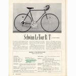 <------ Bicycling Magazine 06-1974 ------> Schwinn Le Tour