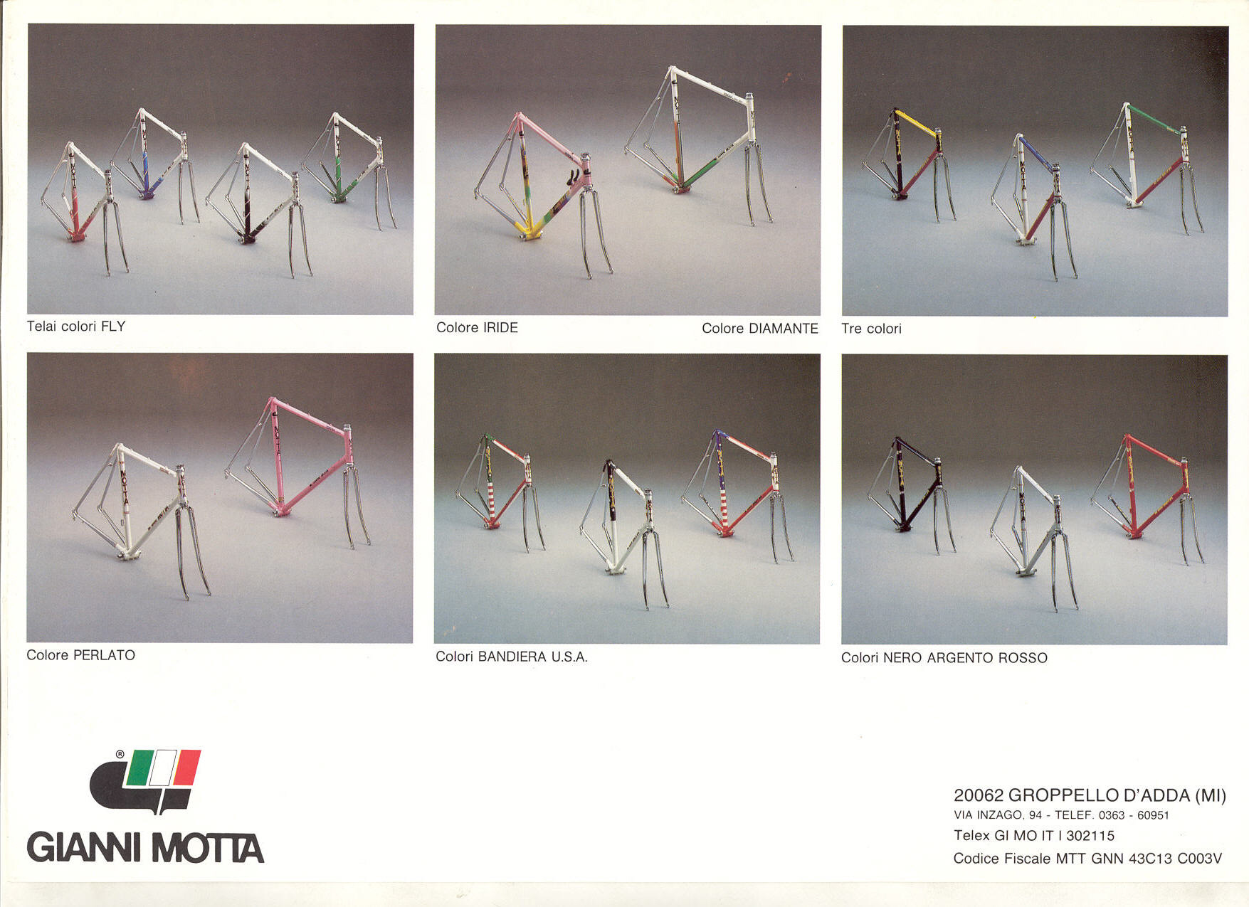 Gianni Motta catalog (1985)