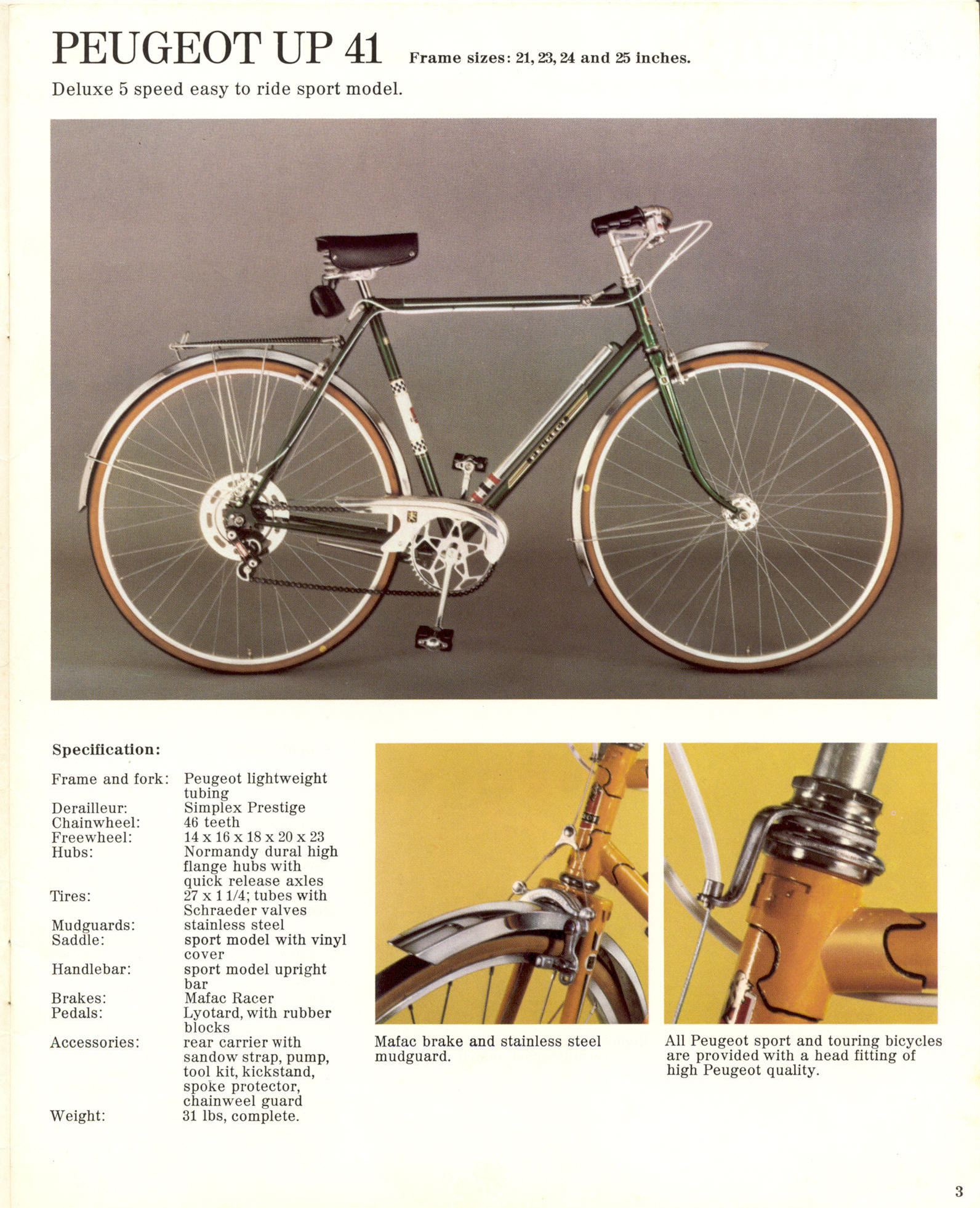 Peugeot catalog (1974)