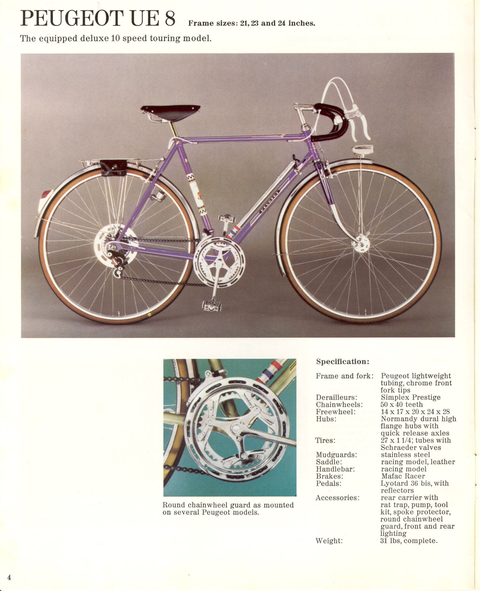 Peugeot catalog (1974)