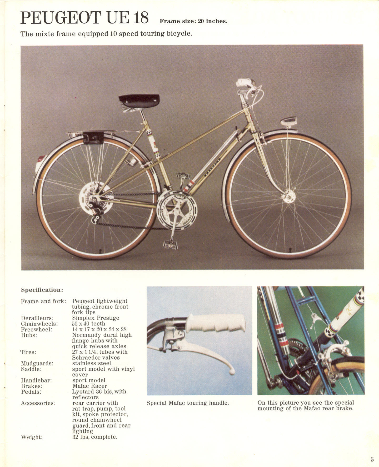 Peugeot catalog (1974)