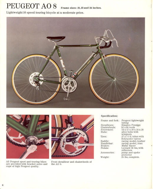 Peugeot catalog (1974)