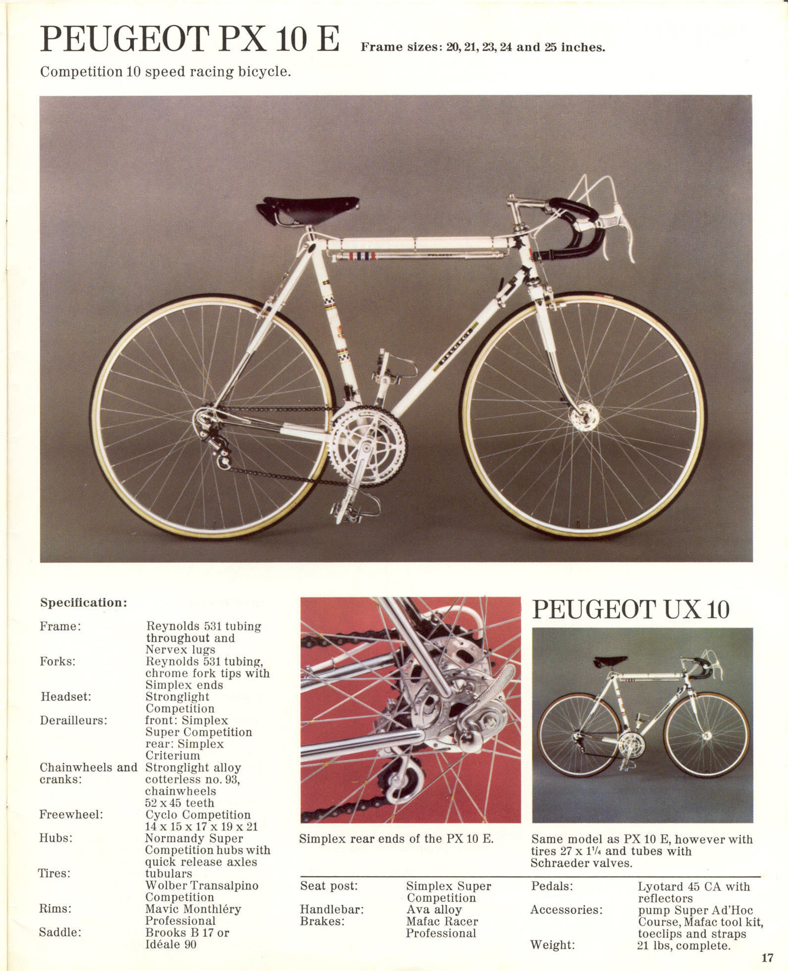 Peugeot catalog (1974)