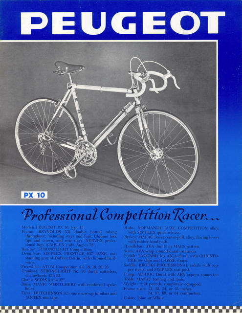1971 peugeot sales px10