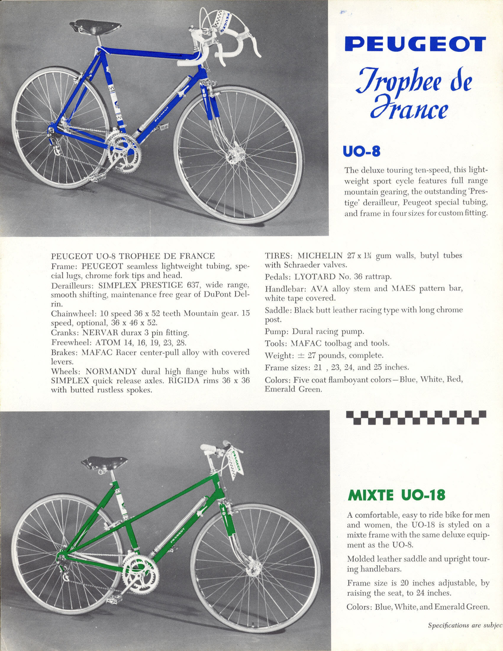 Peugeot catalog (1971)