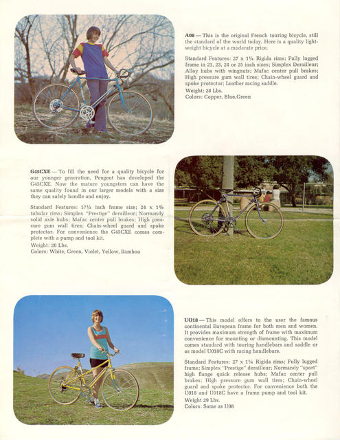 Peugeot catalog (1973)