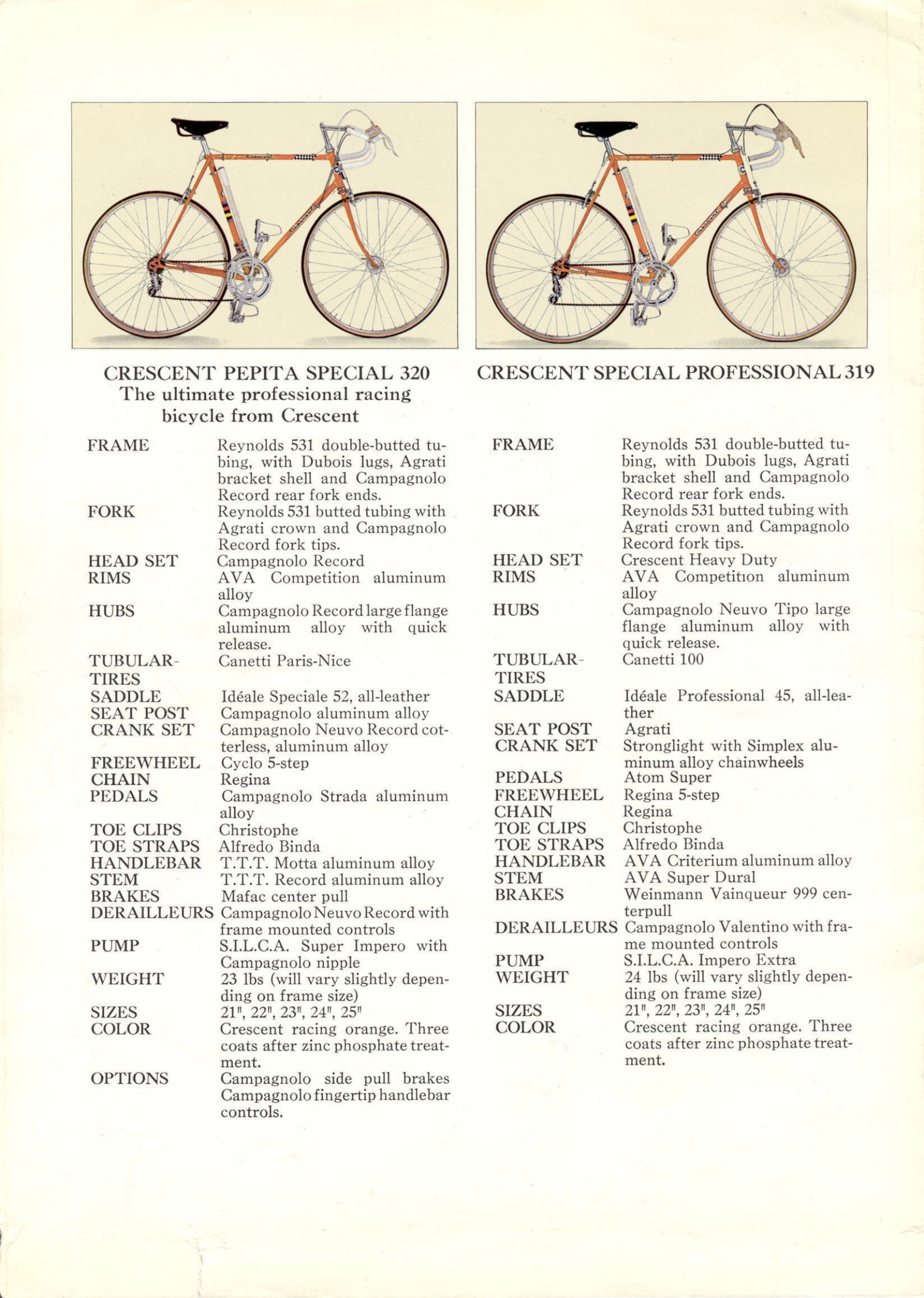 Crescent MCB catalog (1973)