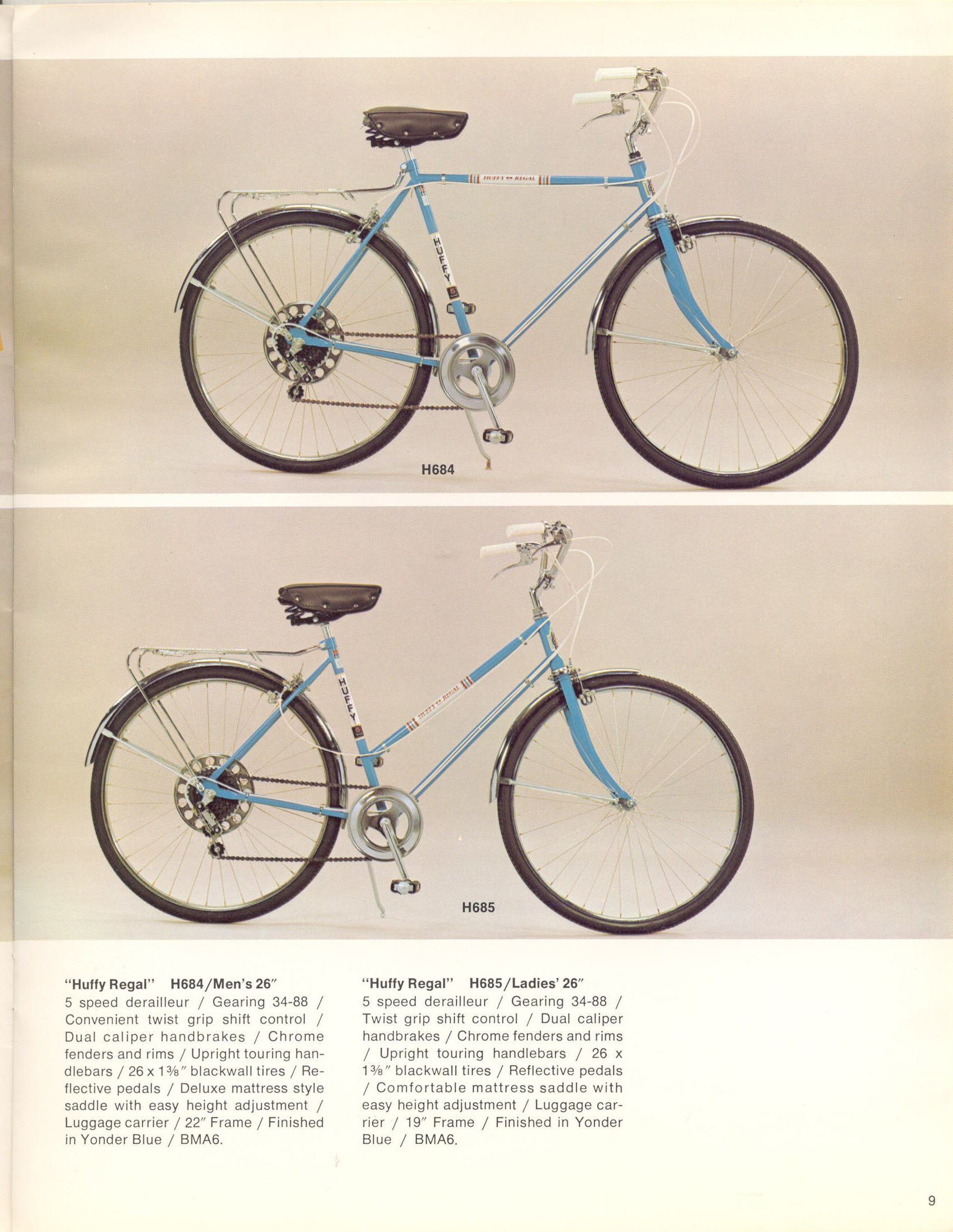 Huffy catalog (1973)