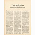 <------ Bicycling Magazine 11-1977 ------> Exxon Graftek G-1