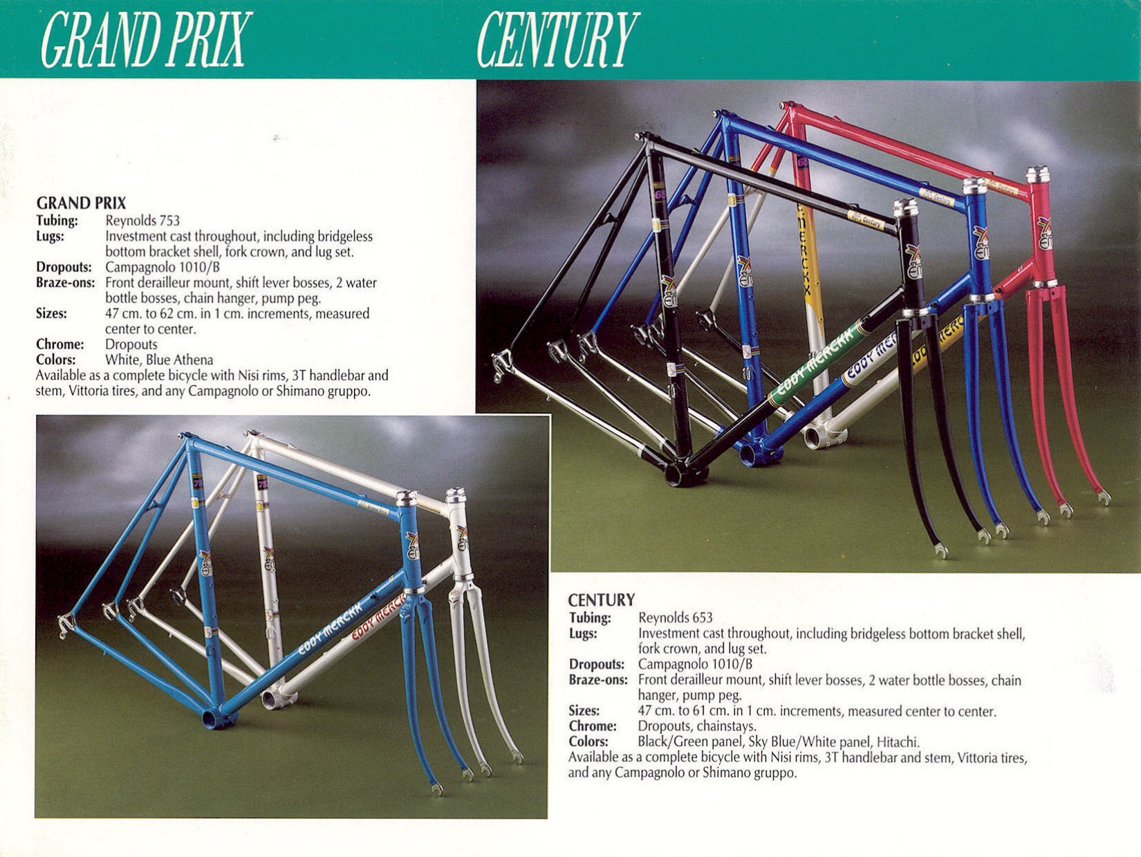 Eddy Merckx catalog (1989)