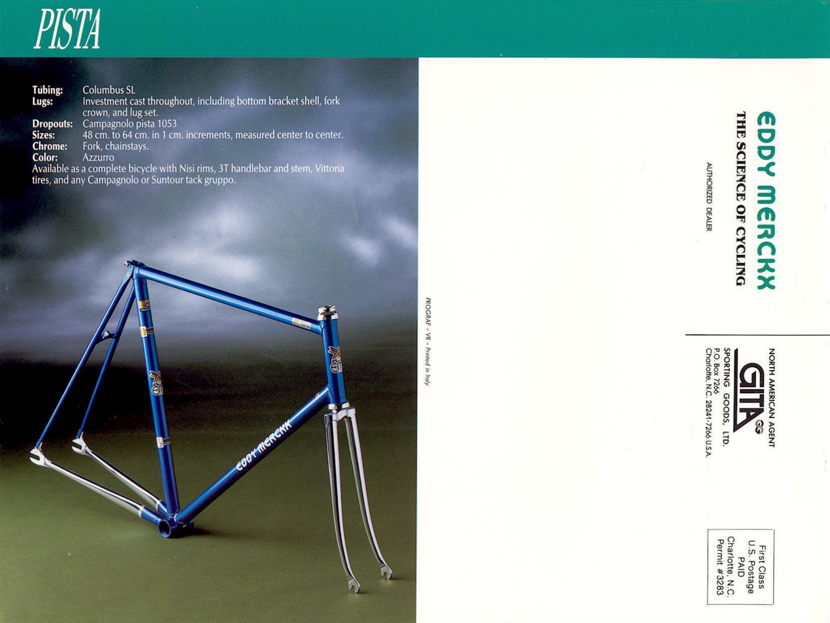 Eddy Merckx catalog (1989)