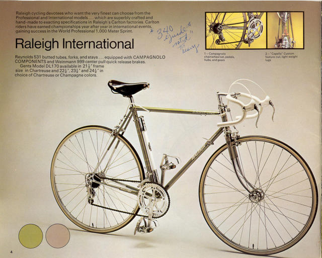 Raleigh catalog (1973)