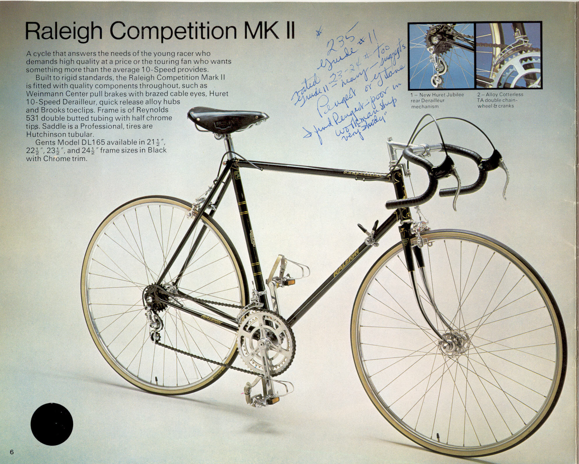 Raleigh catalog (1973)