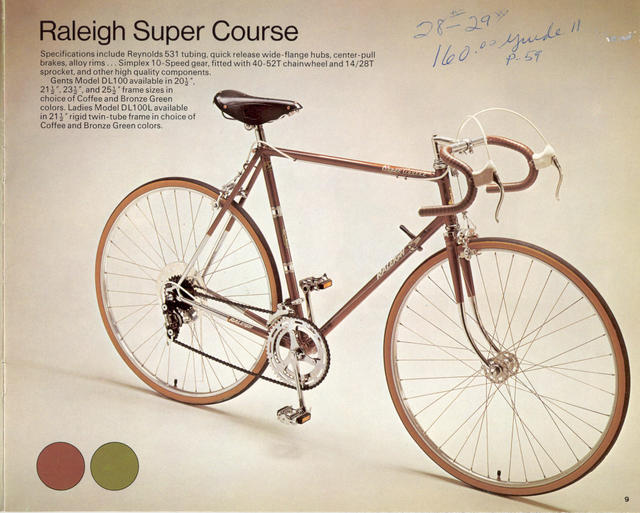 Raleigh catalog (1973)