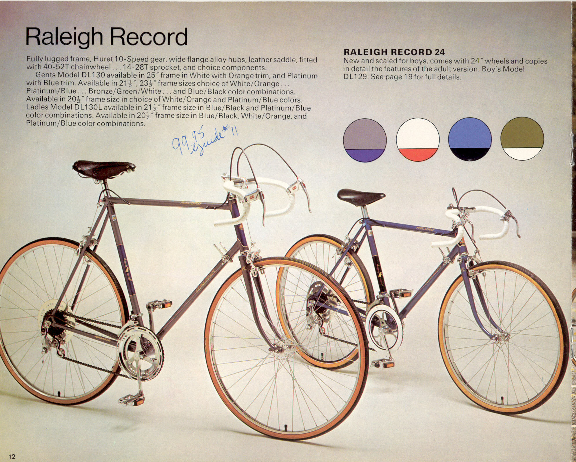 Raleigh catalog (1973)