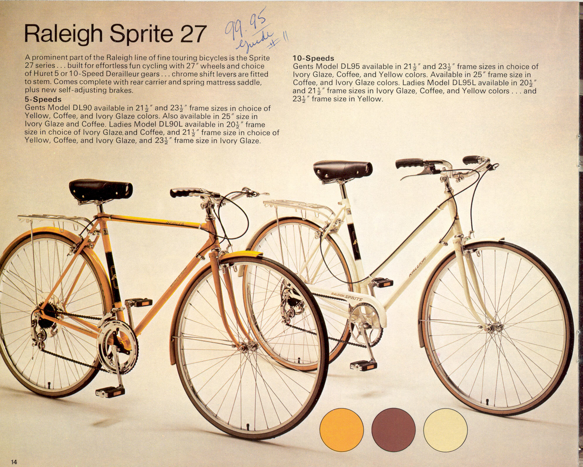 Raleigh catalog (1973)