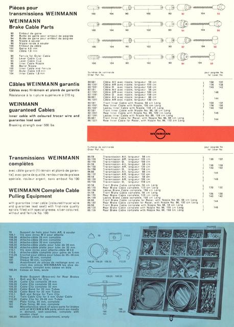 Weinmann catalog (1971)