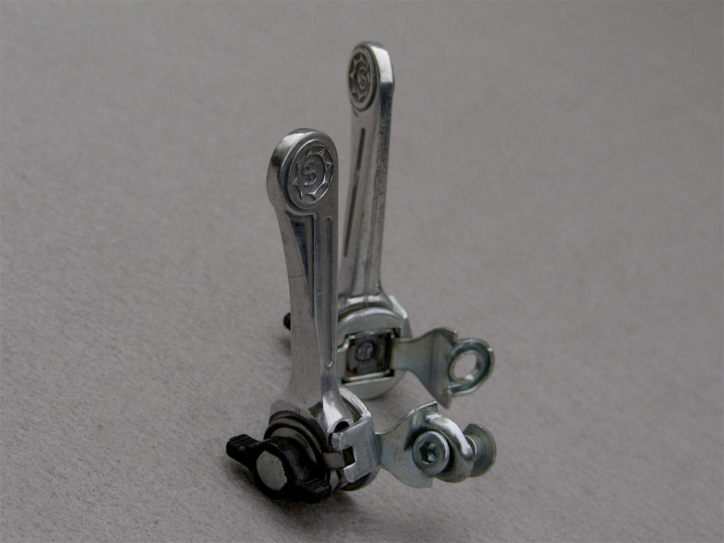 <------------------ SOLD ------------------> Simplex down tube friction shift levers (NOS)