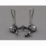 <------------------ SOLD ------------------> Simplex SLJ retrofriction shifters - clamp-on - post 1977 (USED)