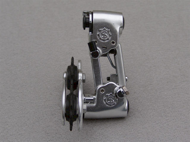 <------------------ SOLD ------------------> Simplex SLJ 5500 CP/SP rear derailleur (USED)