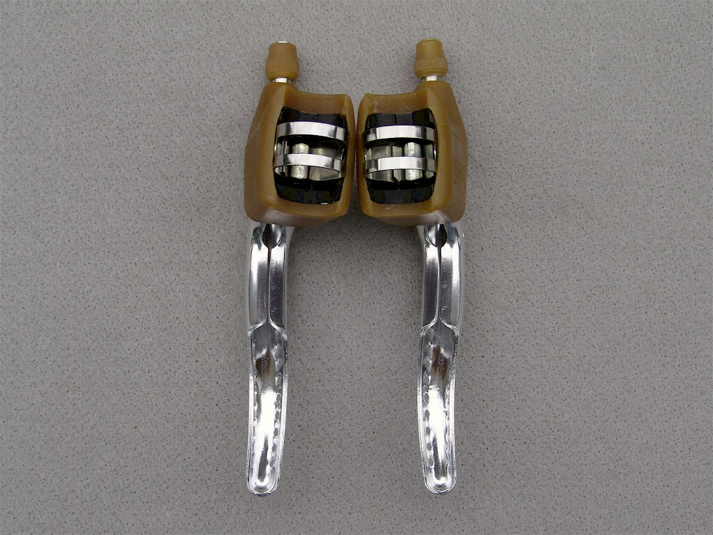 <------------------ SOLD ------------------> MAFAC 419 brake levers - composite bodies - post 1979 (NOS)