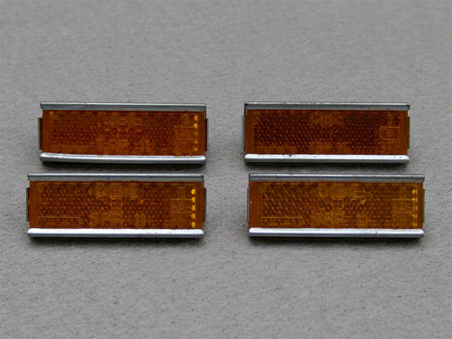 <------------------ SOLD ------------------> Cibie pedal reflectors - circa 1978 (NOS)
