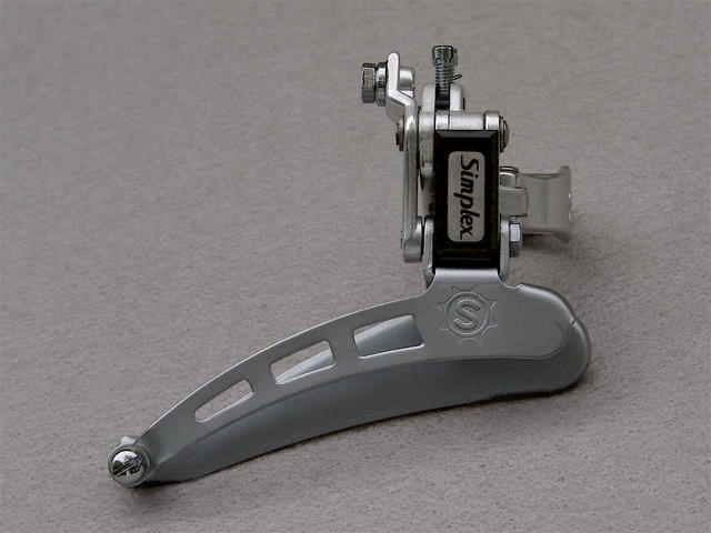 <------------------ SOLD ------------------> Simplex SLJ A 522 front derailleur - circa 1980 to 1984 (NOS)