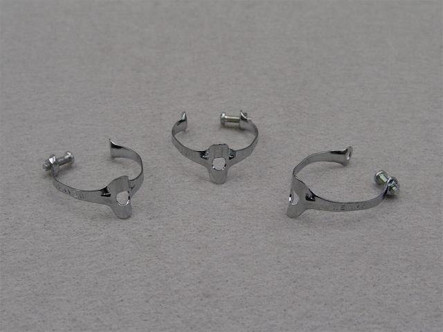 <------------------ SOLD ------------------> Weinmann brake cable clamps (NOS)