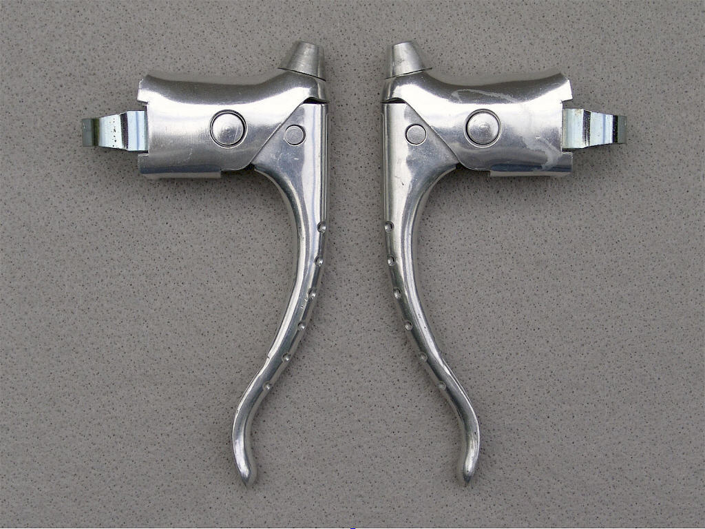 <------------------ SOLD ------------------> Weinmann 185-100 brake levers (NOS / BLEM)