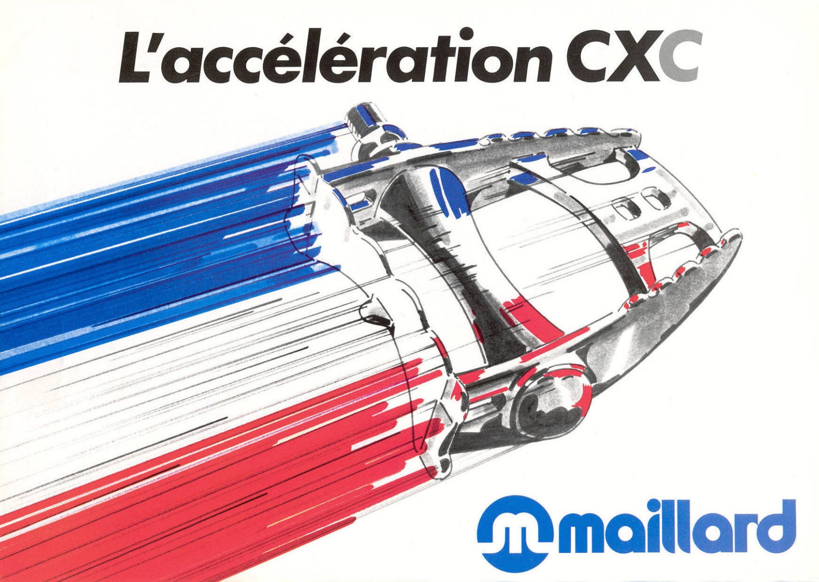 Maillard CXC pedals brochure (1983)